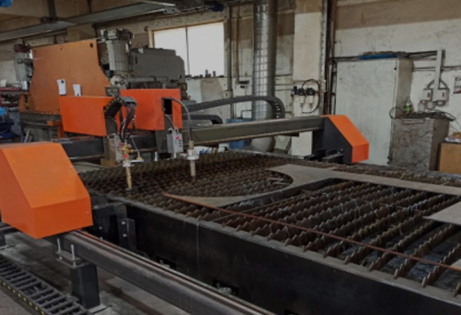 Поставка установки плазменной резки УПРВ 2060 с ЧПУ