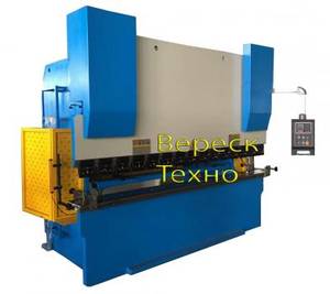 Листогибочный гидравлический пресс WC67Y 125х2500